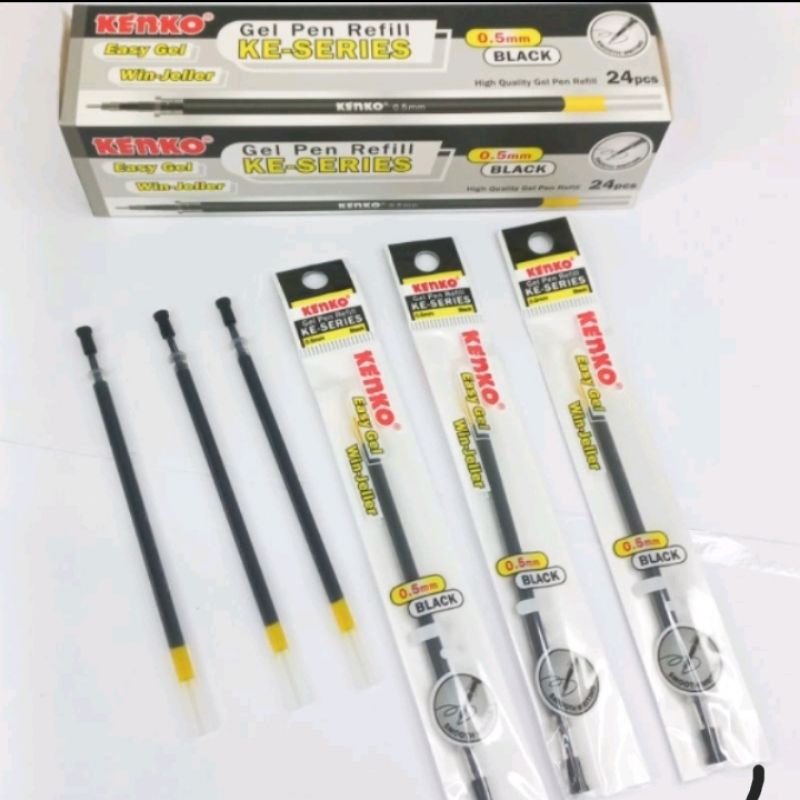 

Refill / Isi Ulang Pulpen / Pen / Pena Easy Gel Kenko KE-Series Ecer (6pcs)