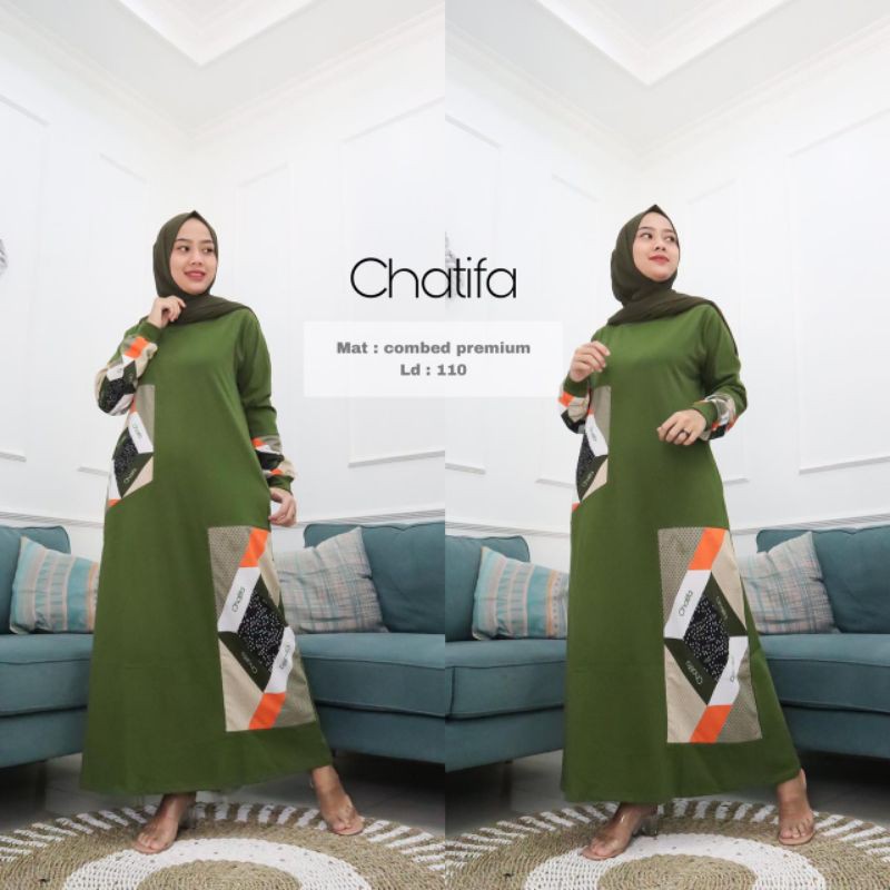 Dress/gamis Chatifa