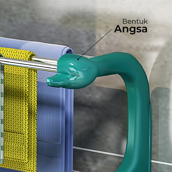 Tempat Penyimpanan Spons Rak Serbet Organizer Gantung Multifungsi Kain Lap Rak Dapur Spon Sabun