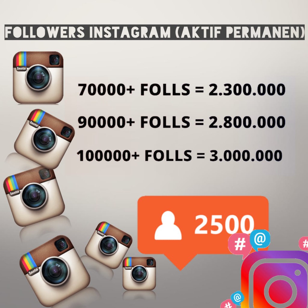 jual followers instagram aktif permanen