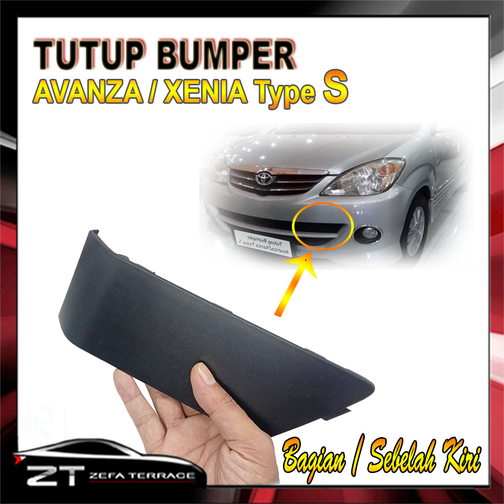 Tutup Bemper Avanza Xenia Type S - Kiri