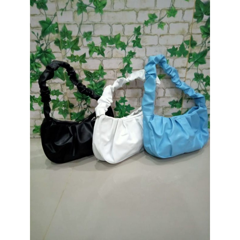 tas wanita clarissa kerut vintage/tas wanita murah