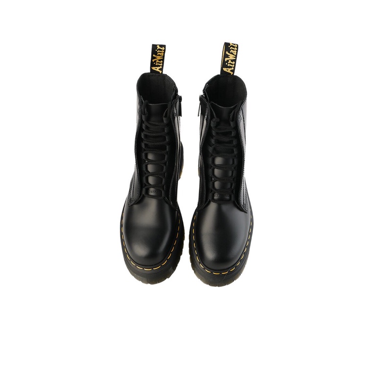 SEPATU BOOT PRIA DR MARTENS ORIGINAL DOCMART JARRICK BLACK SMOOTH