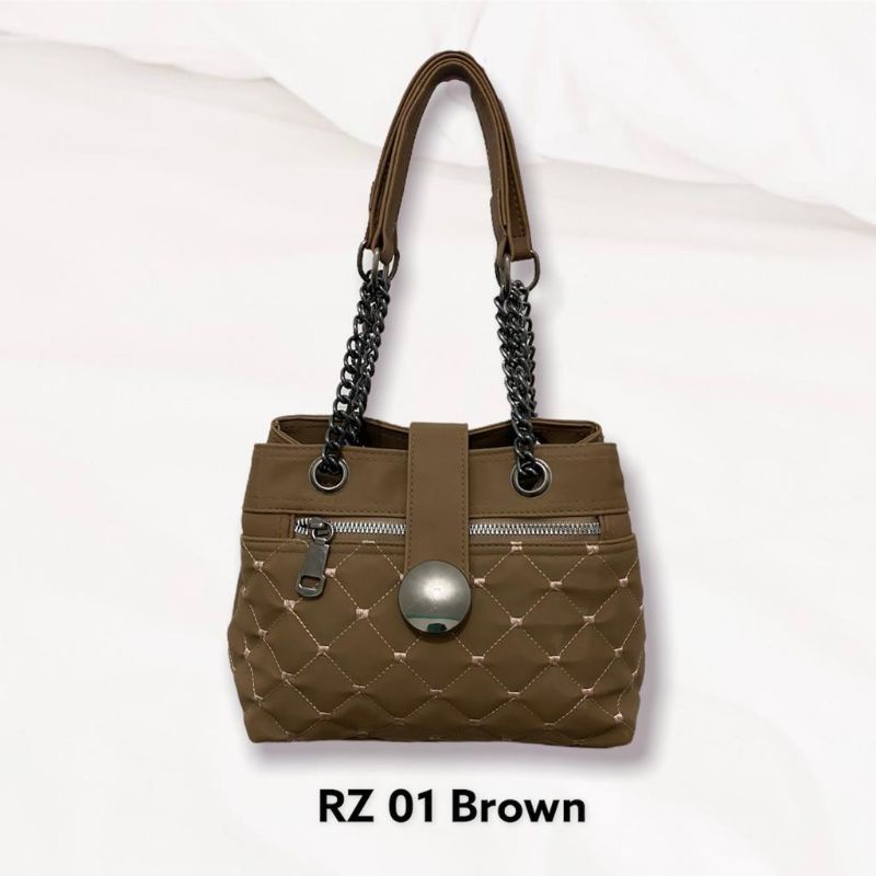 RZ - Tas Selempang Wanita 2in1 Bahan Premium Import Sling Bag Hand Tali Rantai Terbaru Murah