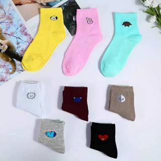  KAOS KAKI BT21  BTS SOCKS KPOP Shopee Indonesia