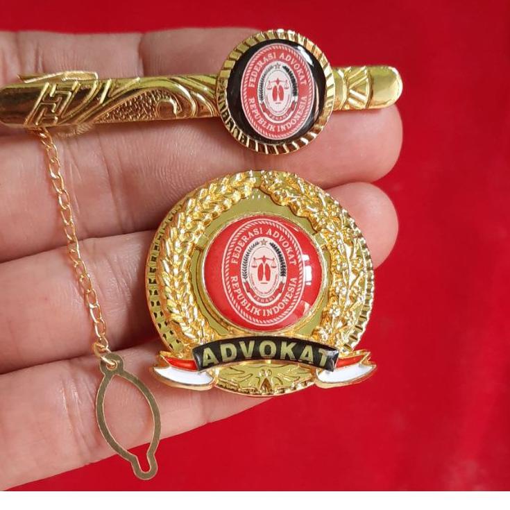 Langsung Kirim PIN ADVOKAT FERARI & JEPIT DASI FERARI