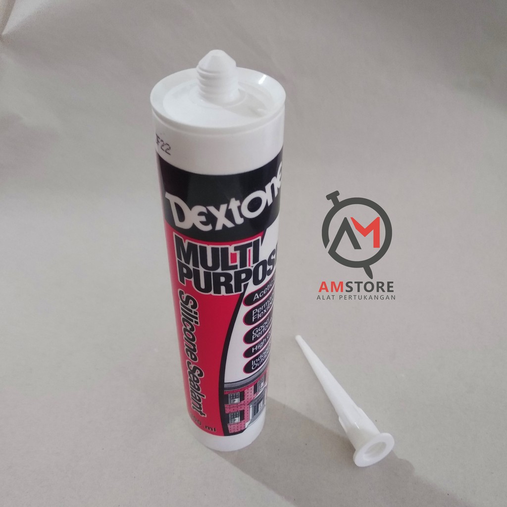  Lem  Silikon  Lem  Kaca Silicone  Sealant Dextone Clear 