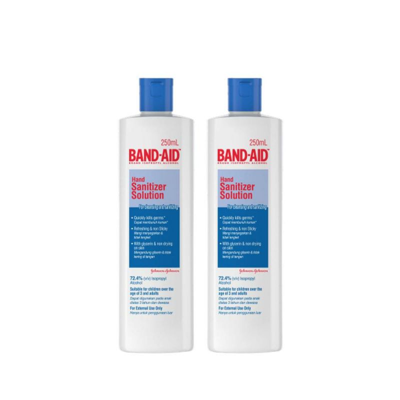 Band-Aid Hand Sanitizer Solution 250 ml