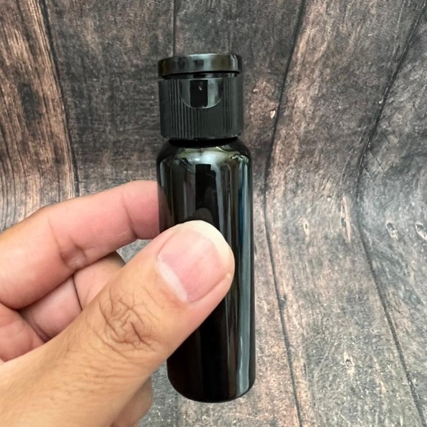 Botol Hitam 30ml / 30ml - FLIPTOP