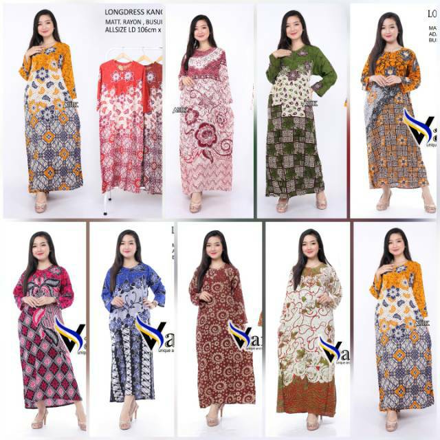 GROSIR  LONGDRES RAYON KACING / LONGDRES ADEM