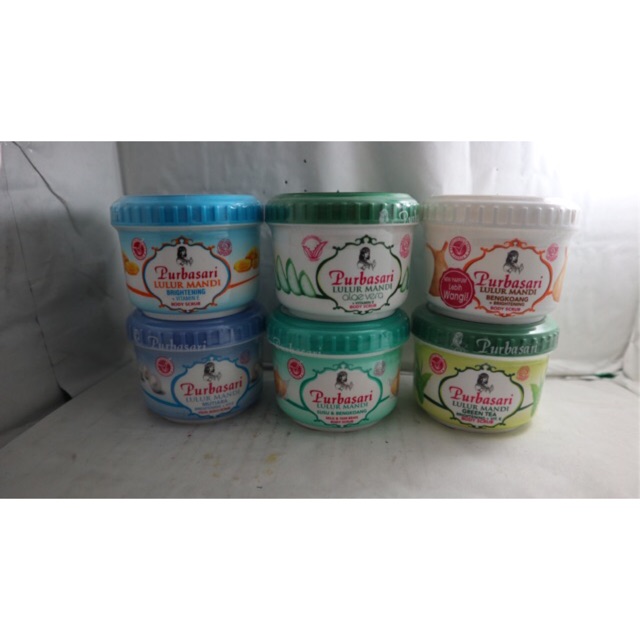 (e,px) PURBASARI LULUR MANDI 100 GR - BODY SCRUB EXFOLIASI KULIT