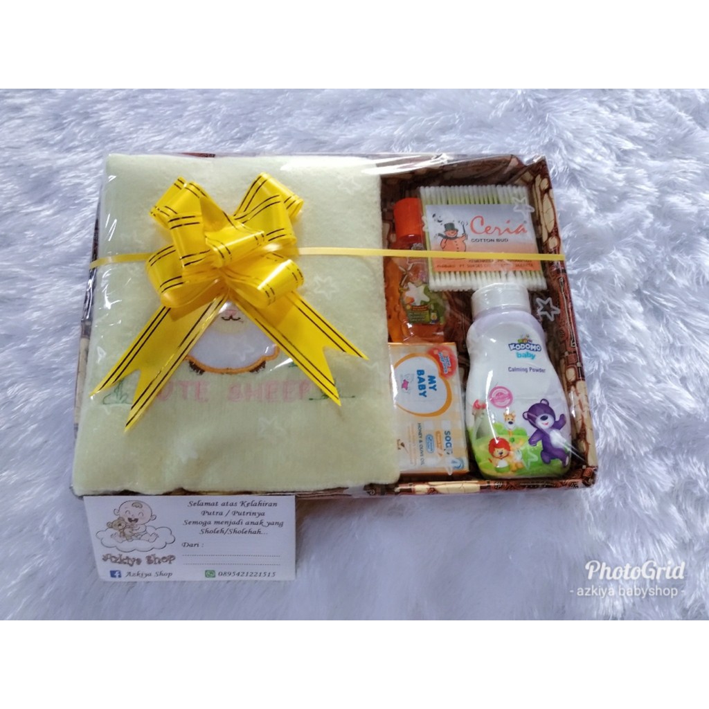 Parsel bayi murah untuk kado lahiran, kado bayi baru lahir, baby parsel, baby gift, hampers bayi