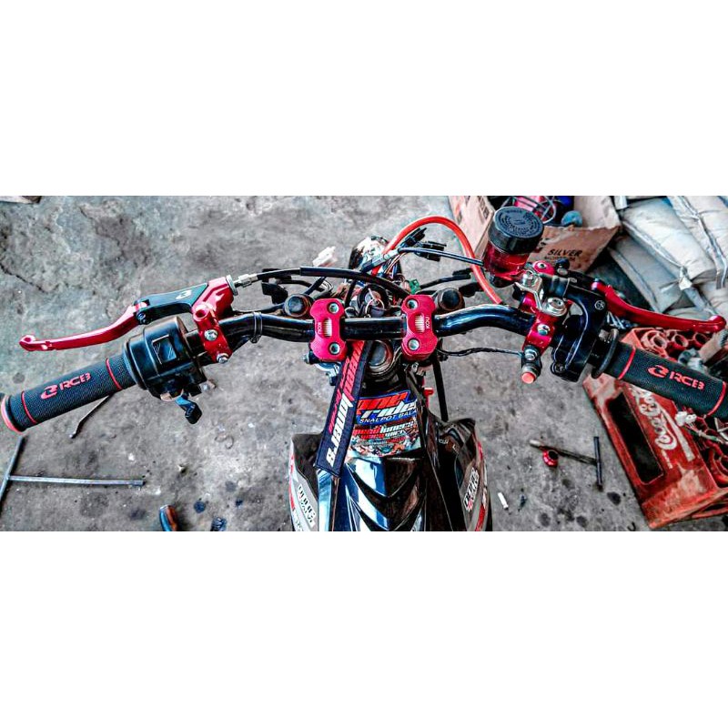 STANG RZR SATRIA FU STANG YAMAHA RZR RAISER CNC PNP SATRIA FU DAN FU INJEKSI STANG ROADRACE
