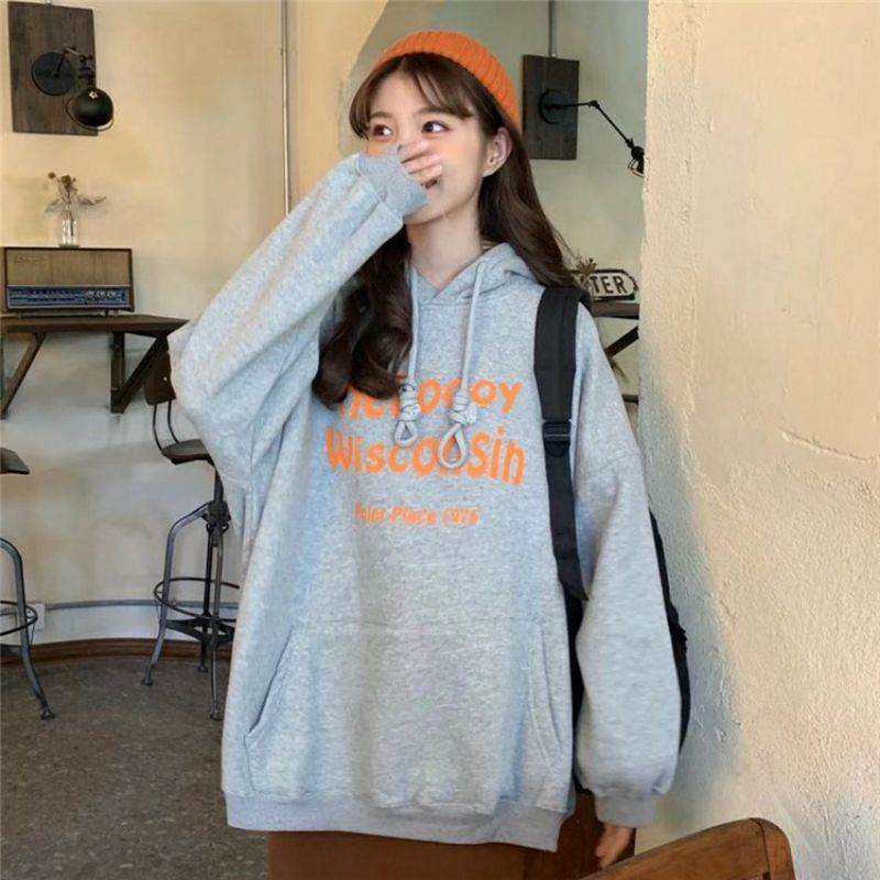 S - XXXXXXL(6XL) Hoodie Korean Style HELLOO Hay Cute BIG SIZE OVERSIZE 6XL 5XL 4XL XXXXL XXXL 2XL XL L M Jaket Sweater Hello Wisconsin Jumbo Pria Wanita Fleece Premium Peach Orange Dusty Pink Denim Blue Harajuku Street Style