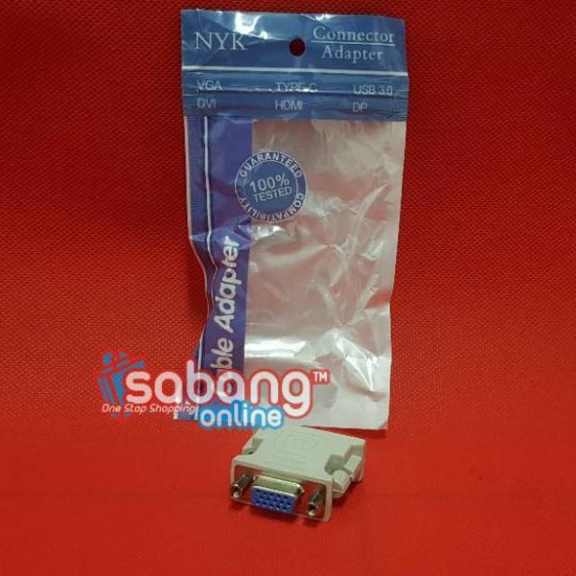 CONVERTER VGA TO DVI / KONVERTER VGA TO DVI