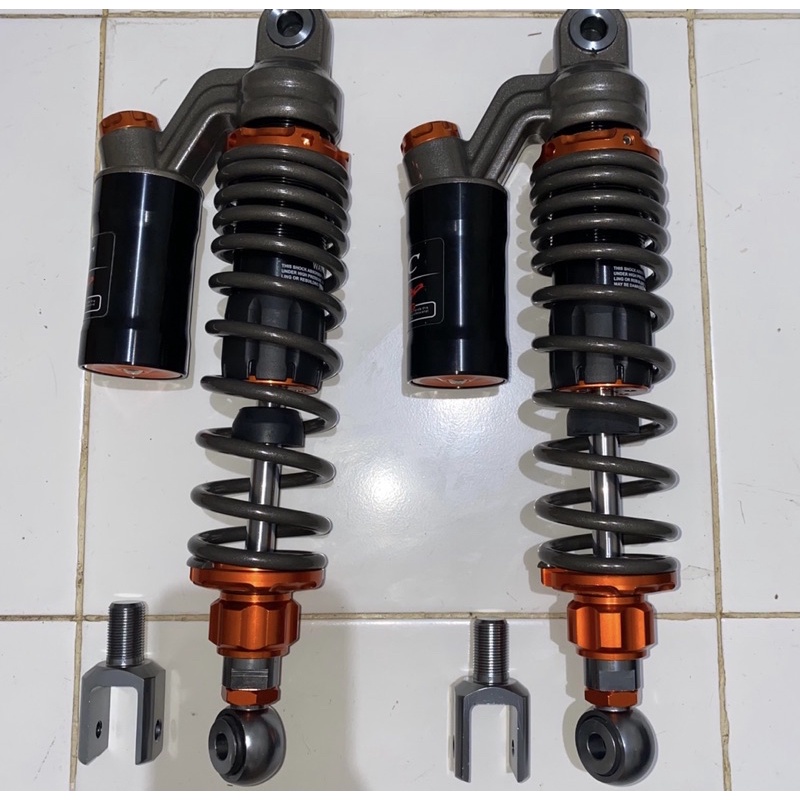 shockbreaker double tabung ktc extrem 280-320-340MM rxking tiger cb gl supra vega jupz dll