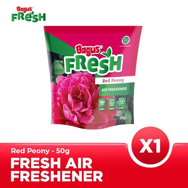 Bagus Air Fresh Pouch 50 gr Red Peony