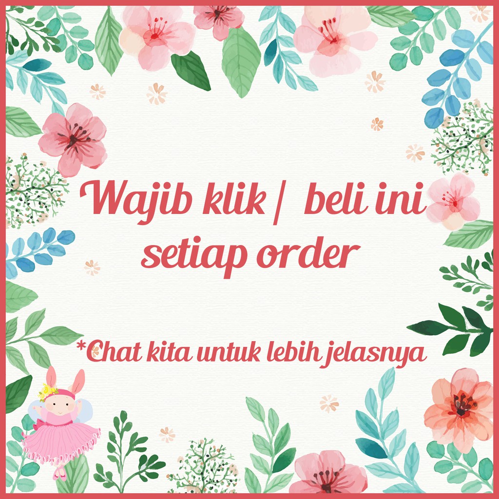 

Khusus barang preorder