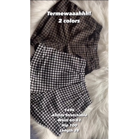 READY STOCK! Houndstooth pants