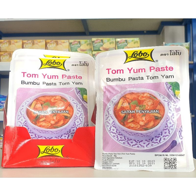 

Lobo Bumbu TomYum / Bumbu Pasta TomYum 30Gr