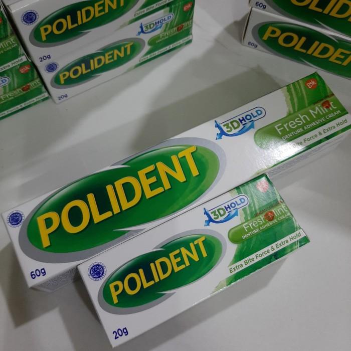 [60GRAM] POLIDENT / POLYDENT / LEM GIGI 12 JAM / PEREKAT GIGI PALSU