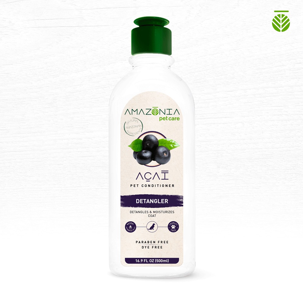 AMAZONIA Pet Care Acai Berry Pet Conditioner 500ml - Made in Brazil