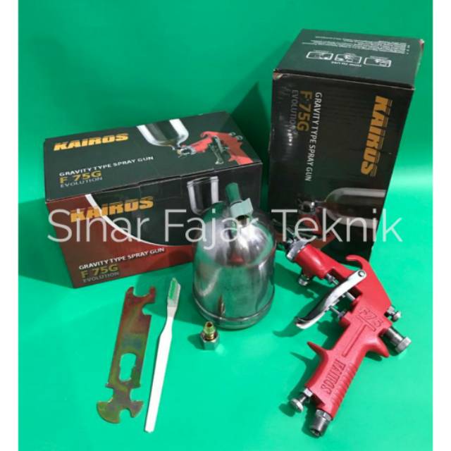 Spray Gun F-75 G (Tabung Atas) KAIROS