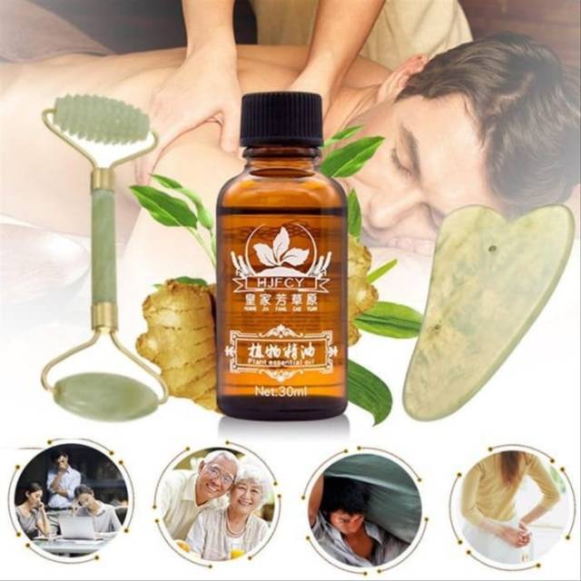 JM Drainage Ginger Oil Plant Therapy Lymphatic