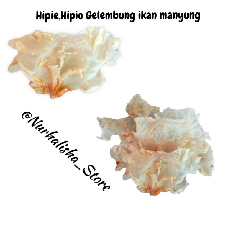 

Hepio/Hipio atau krupuk gelembung jeroan ikan manyung