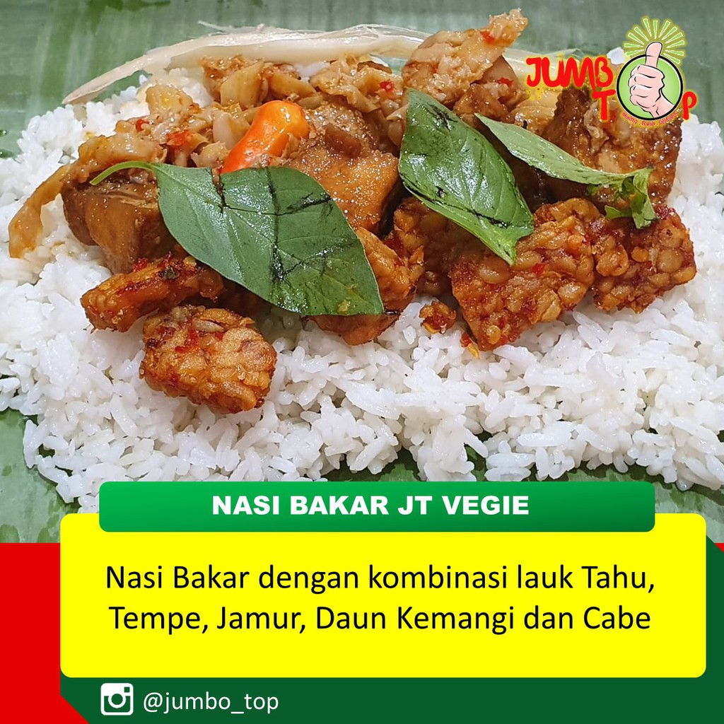 

Nasi Bakar Jumbo Top Vegie