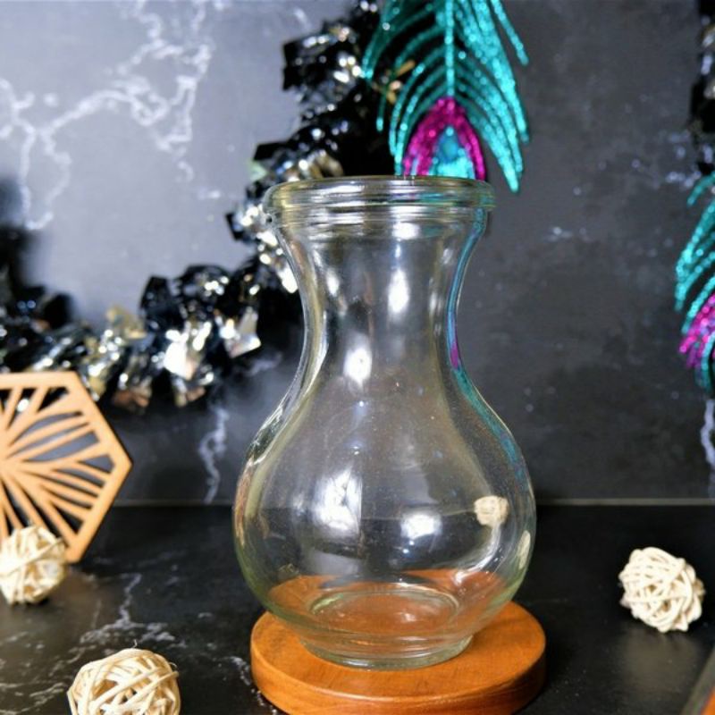 (Termurah) Gelas Carafe 500ml | Ballon glass | Gelas karafe | Pitcher kaca bening tanpa gagang | Gel