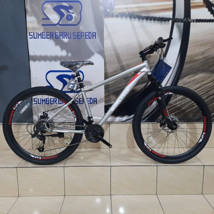 SEPEDA GUNUNG MTB 27,5 INCH WIMCYCLE FALCON 24 SPEED HI-TEEN STELL