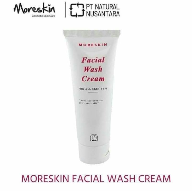 FACIAL WASH MORESKIN NASA_SABUN CUCI MUKA SEMUA JENIS KULIT