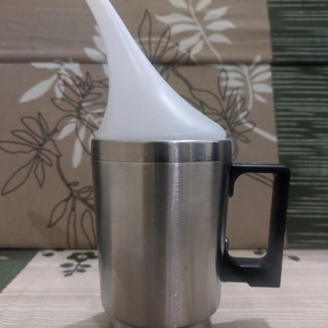 best seller] mug teko heater pemanas nano burn dan tutup corong alat poles headlamp