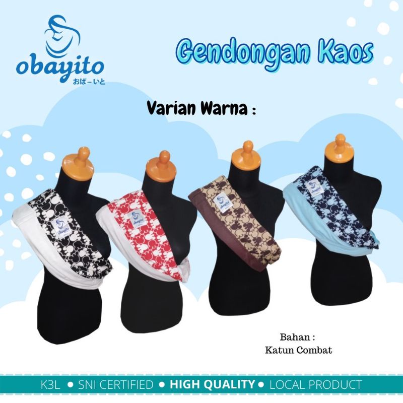 Obayito Gendongan Kaos/ Geos OB 087