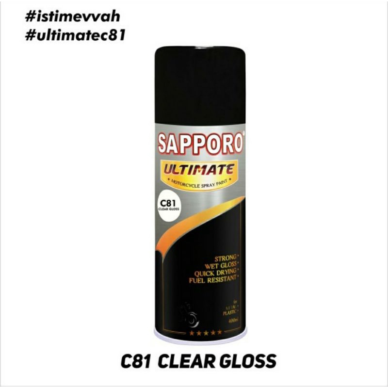 Sapporo Ultimate C81 Clear Gloss