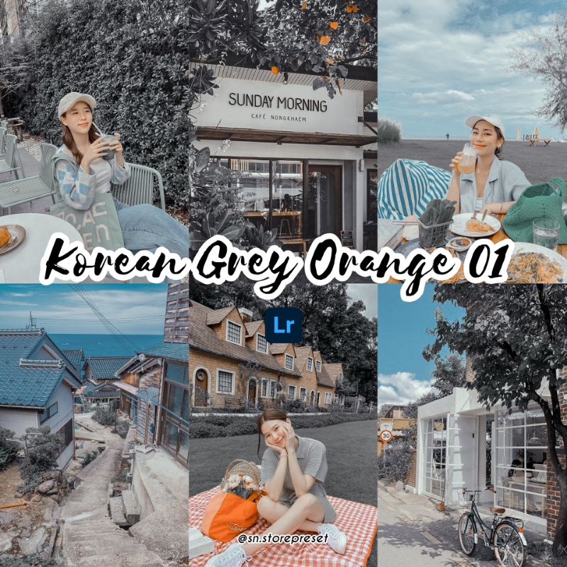 Bundle Grey Series Preset Lightroom // For IOS &amp; Android