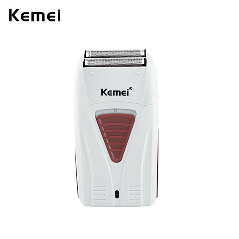 

Kemei Alat Cukur untuk Pria Reciprocating Hair Beard Cordless Razor USB Mesin Cukur Tukang Cukur