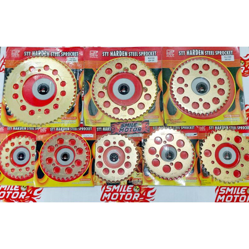 GEAR BELAKANG STT GOLD/EMAS 428/415 CBR OLD-THAILAND/VIXION R/KLX/TS/SCORPIO/R15 V1-V3/MT15
