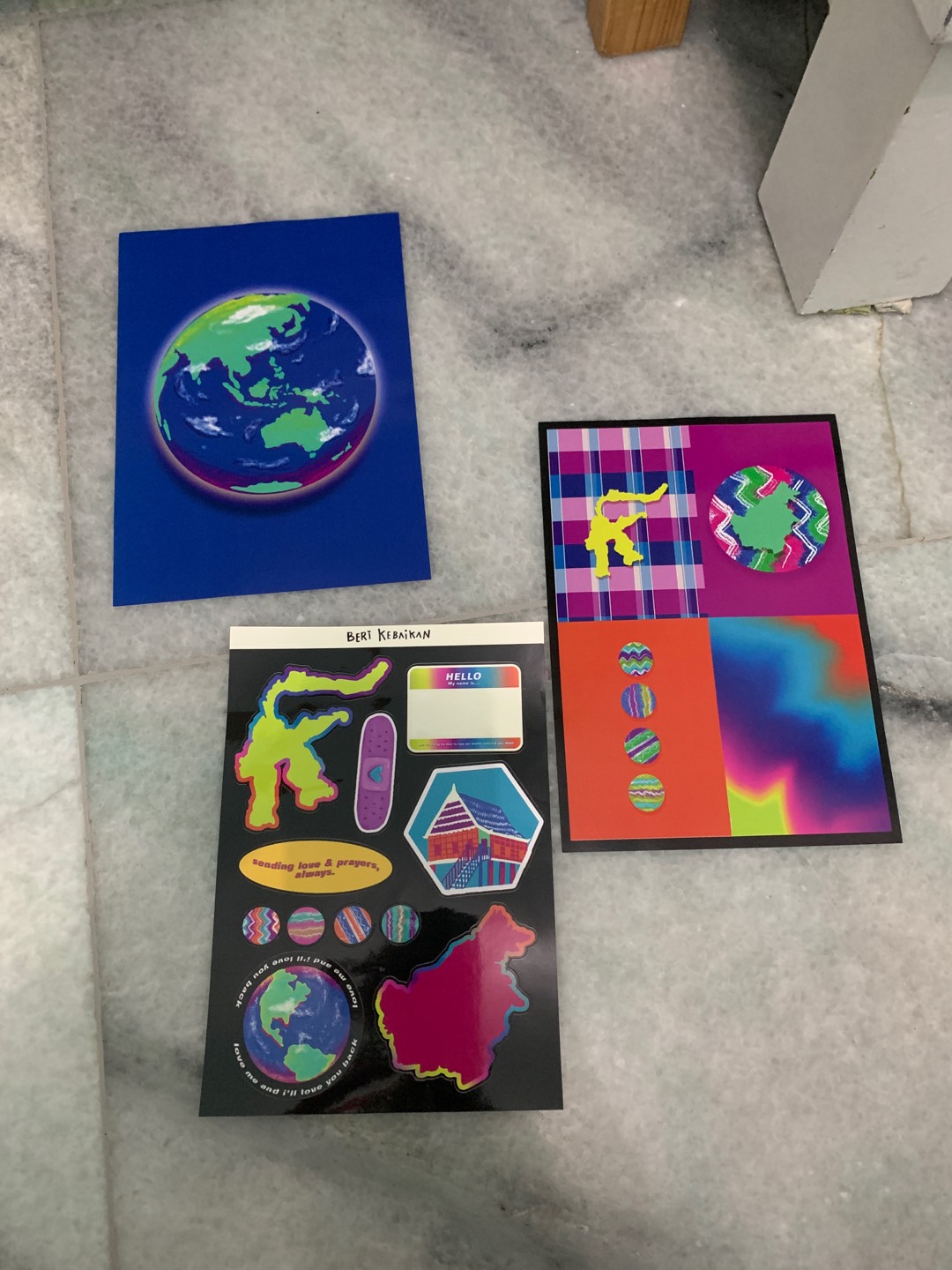 Sticker(+poster) For Donation Kalsel & Sulbar