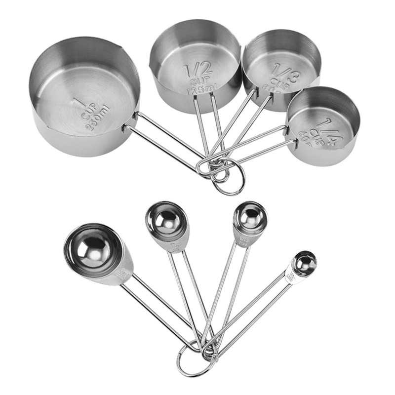 Set Sendok Ukur Bahan Stainless Steel Untuk Dapur