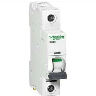 SCHNEIDER MCB IC60N 6A 1P KLIK HITAM