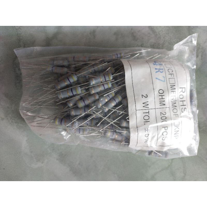 resistor r 2 watt #perpak isi 200 biji//bisa riquest nilai transistornya