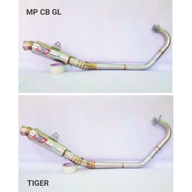 Knalpot RZQ Original kompetisi Bulat PNP MP CB GL TIGER