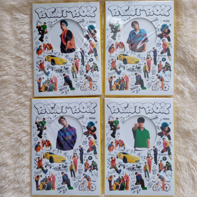 [SEALED] NCT DREAM BEATBOX MD POSTCARD BOOK MARK HAECHAN JENO JAEMIN PHOTOCARD PC