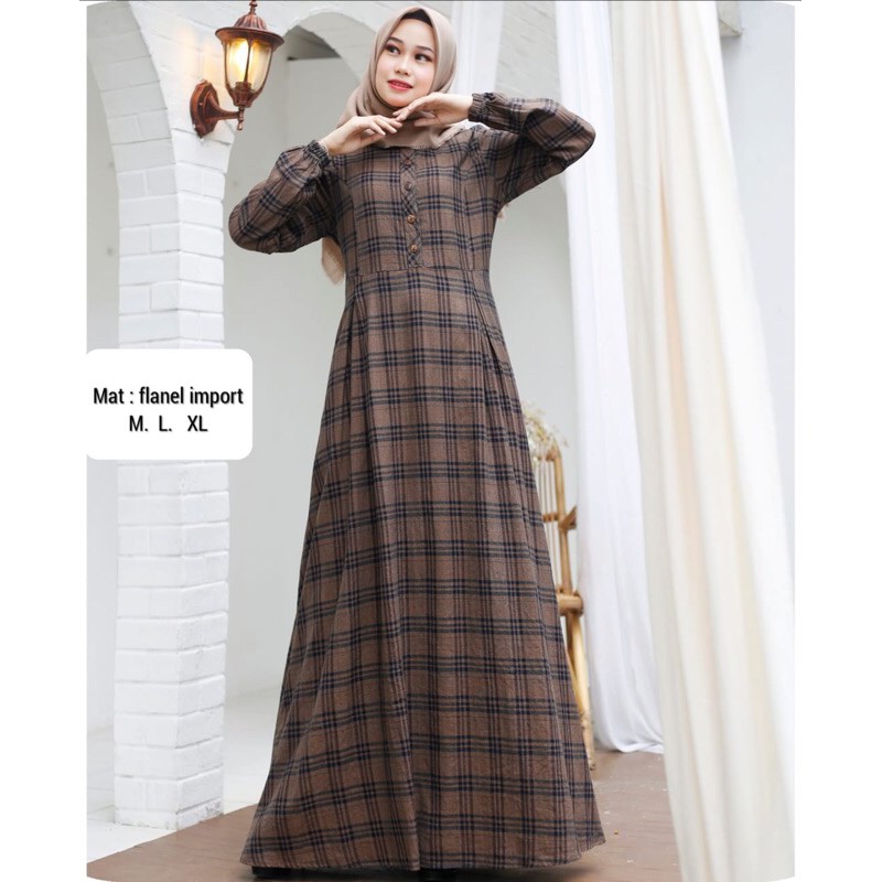 GAMIS TATU ORIGINAL GAMIS CASUAL GAMIS KOTAK-KOTAK GAMIS BURBERRY GAMIS FLANEL IMPORT