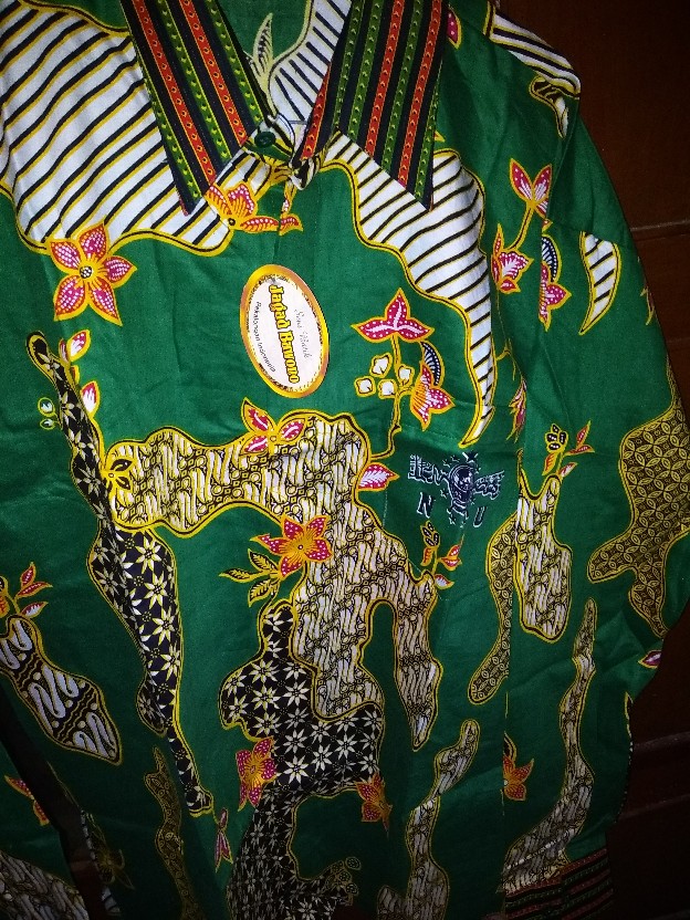 ![99k] Batik Nu Motif Sekar Buana Hijau Tosca Katun Satin
