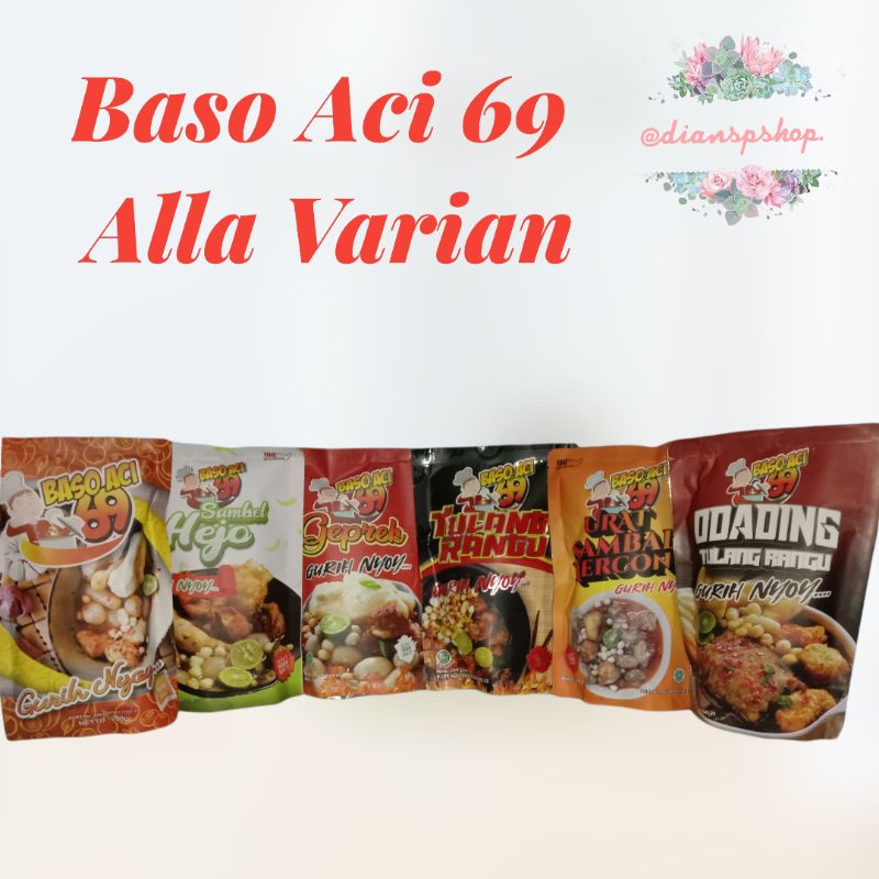 

Baso Aci 69 Garut Ready All Varian ||dianspshop.