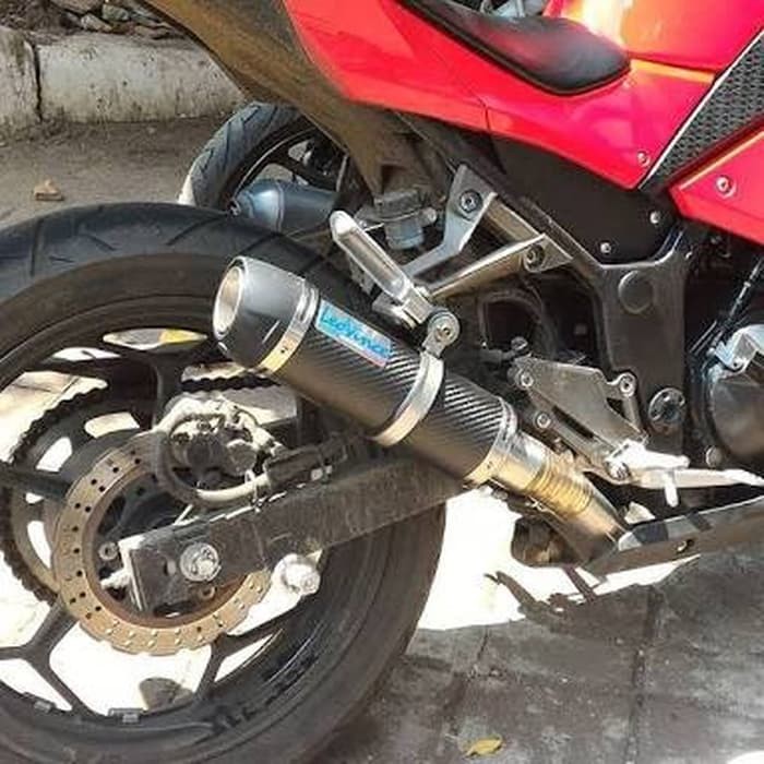 Knalpot Leovince Gp Corsa EVO Ninja 250 fi/ Z250 Slip On