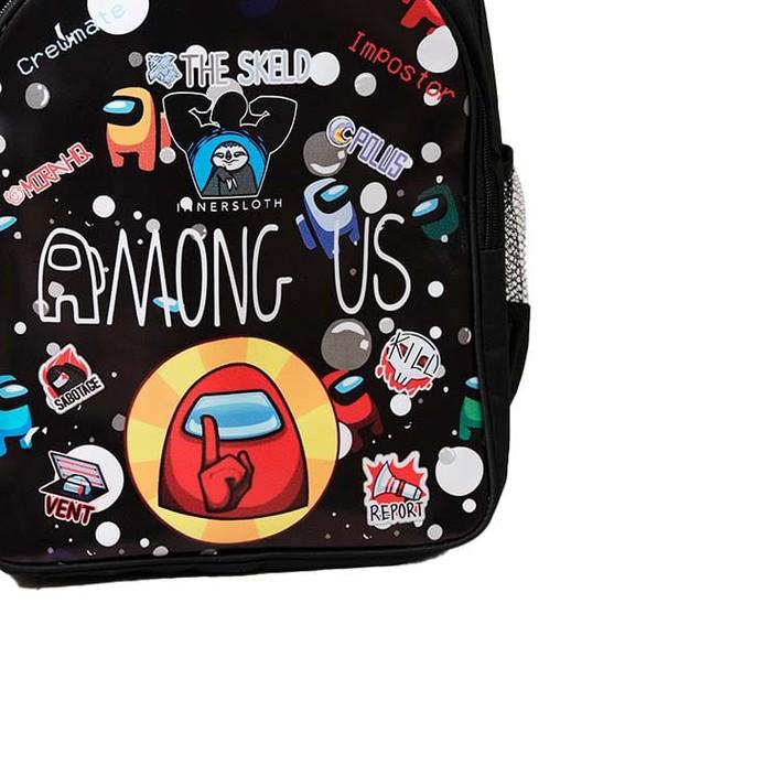 ☇ Tas ransel Sekolah Anak Tas Karakter Anak Among Us Tas Ranse Gaming Tas Anak Laki Laki Among Us Ta